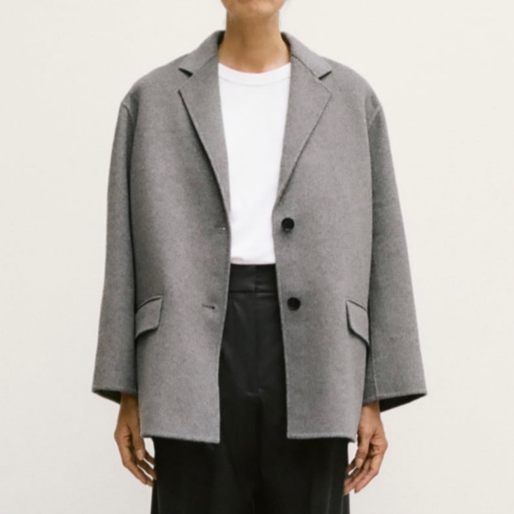 NWT ZARA WOOL BLEND BLAZER ZW COLLECTION - Picture 1 of 5